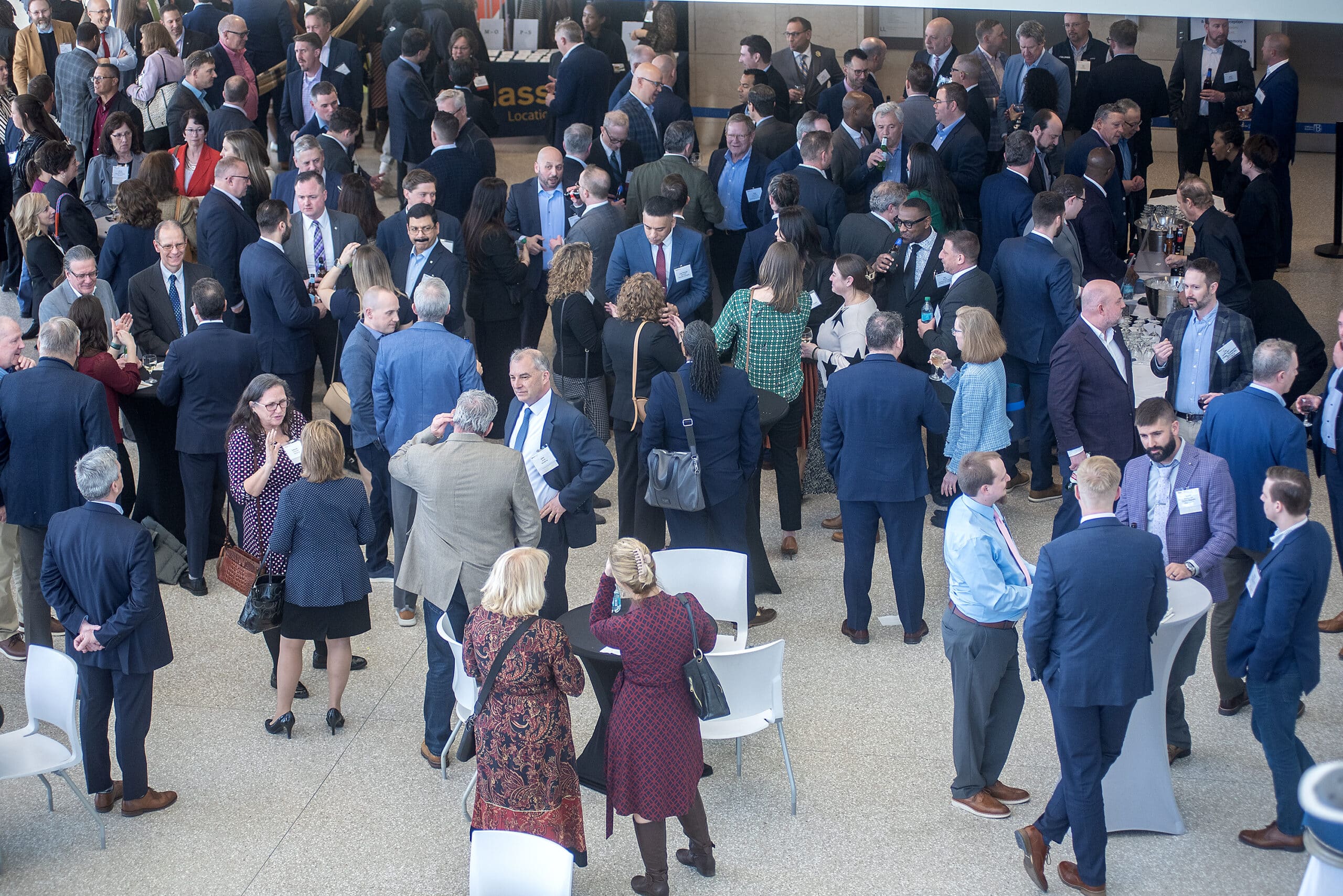 2205 MassEcon Awards Pre-Reception at UMass Boston