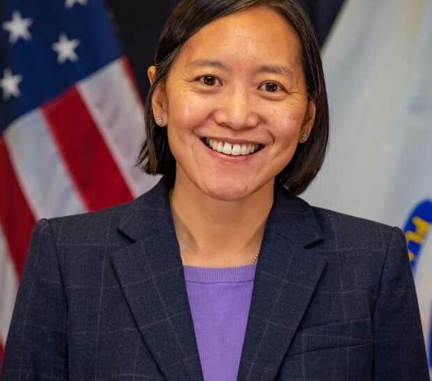 MassEcon Mass. Economic Development Sec. Hao announces $10 million in clean tech grants in Holyoke